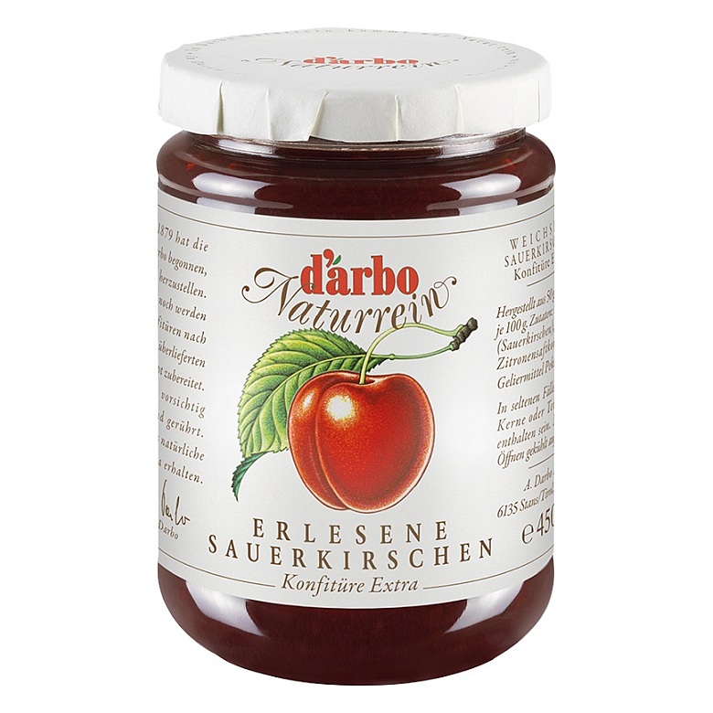 DARBO ERLESENE SAUERKIRSCHEN KONFITUERE EXTRA 450G