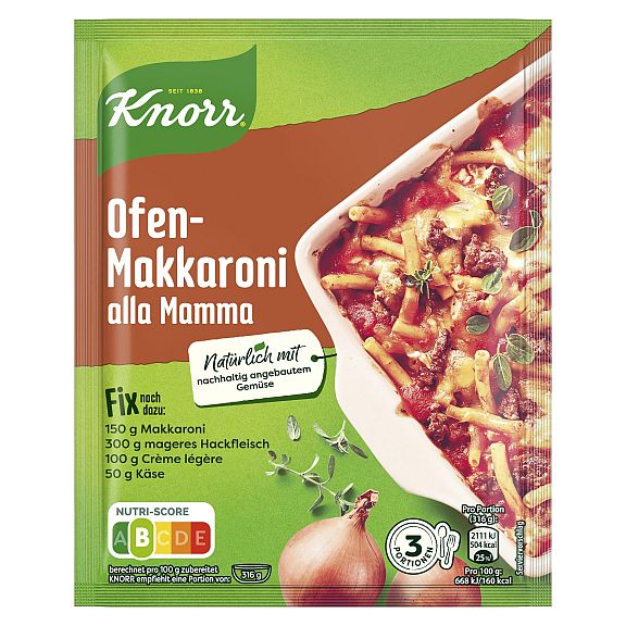 KNORR FIX OFEN MAKKARONI 48G