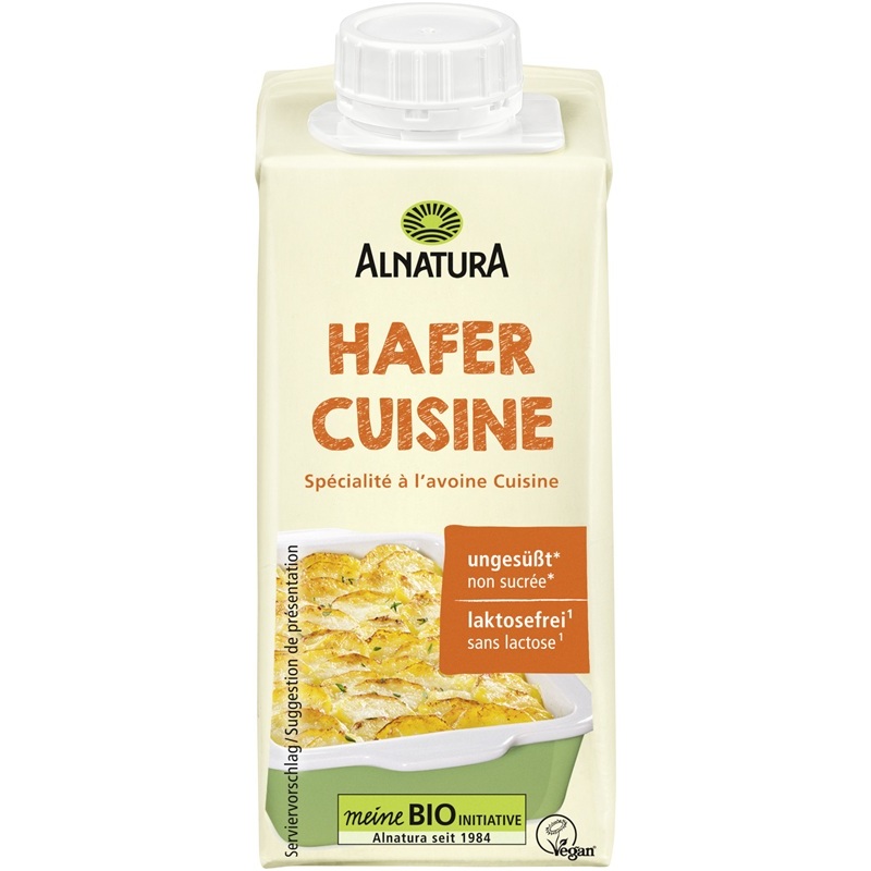 ALNATURA BIO HAFER CUISINE 200ML