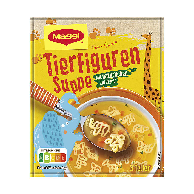 MAGGI GUTEN APPETIT TIERFIGUREN SUPPE