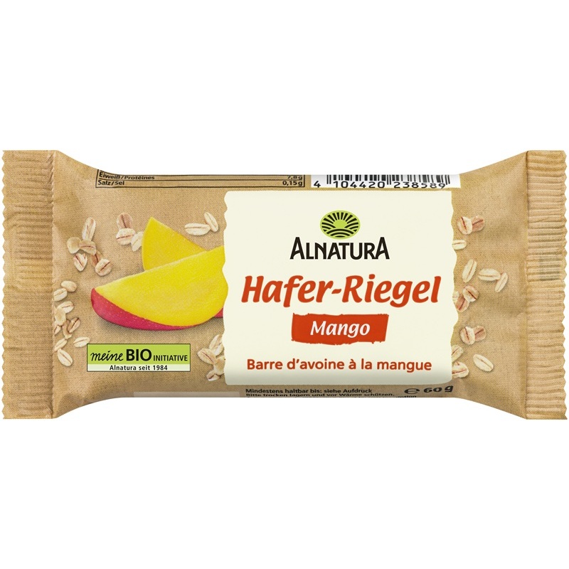 ALNATURA BIO HAFER MANGO RIEGEL 60G