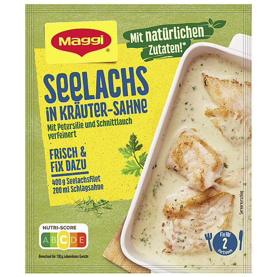 MAGGI FIX SEELACHS I KRAEUTER SAHNE 33G