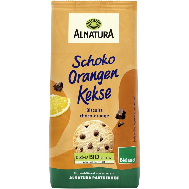 ALNATURA BIO SCHOKO ORANGEN KEKSE 150G 