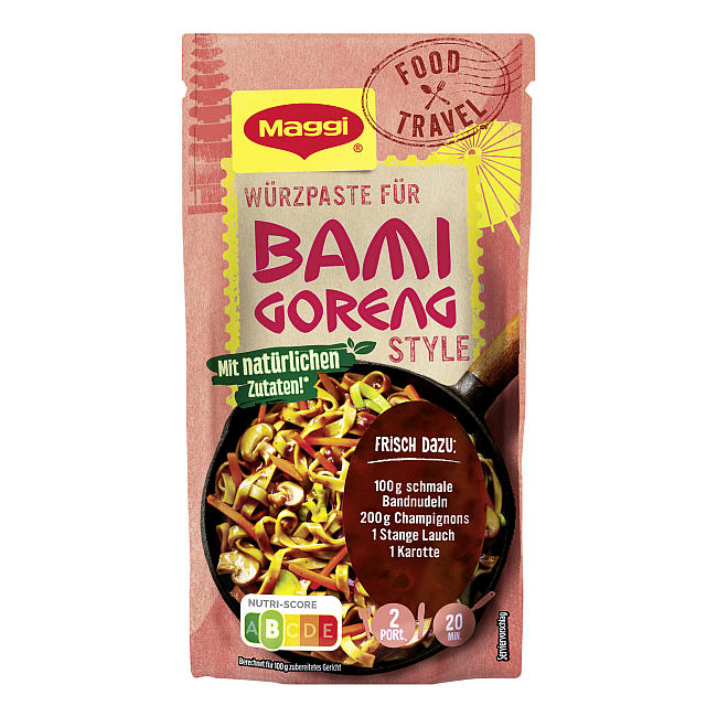 MAGGI TRAVEL PASTE NUDELN BAMI GORENG STYLE 65G