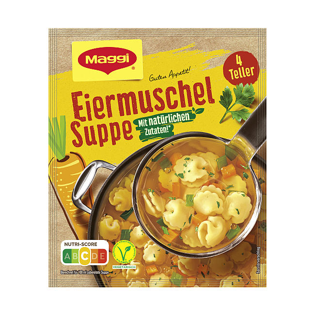 MAGGI GUTEN APPETIT EIERMUSCHEL SUPPE