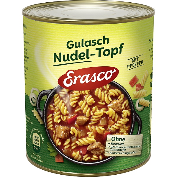 ERASCO UNGARISCHER GULASCH - TOPF 800G