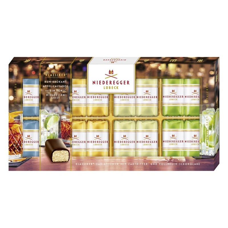 NIEDEREGGER MARZIPAN KLASSIKER - VARIATIONEN ALKOHOLISCH 200G