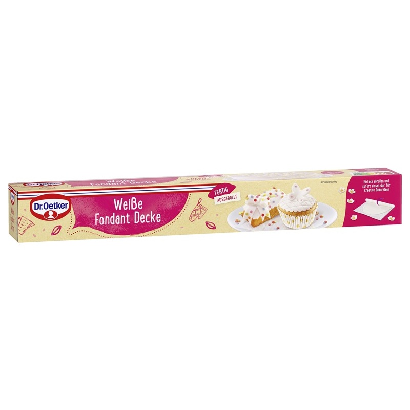 DR. OETKER WEISSE FONDANT DECKE 450G