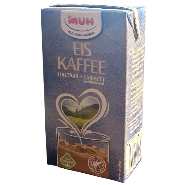 MUH EISKAFFEE HALTBAR 1.5% FETT 500ML PACKUNG
