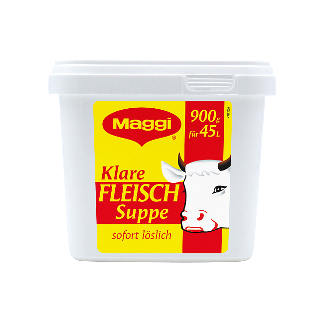 MAGGI KLARE FLEISCHSUPPE ERG. 45L 900G