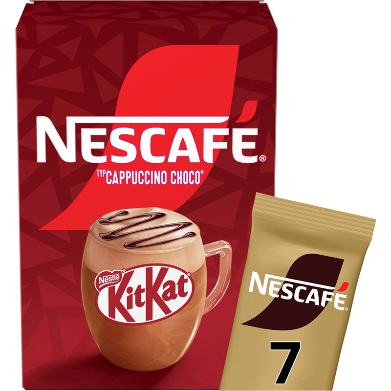 NESCAFÉ TYP CAPPUCCINO CHOCO KITKAT 7 X 21G PACKUNG