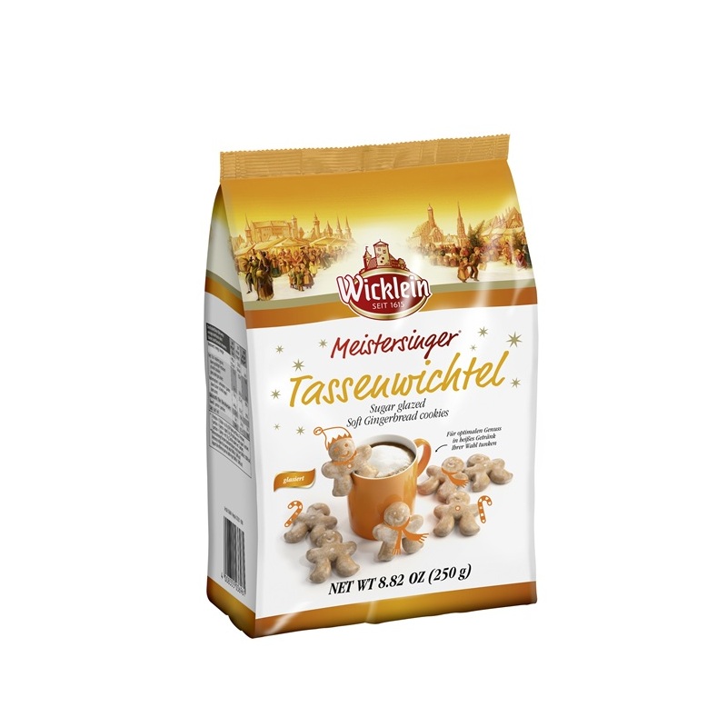 WICKLEIN MEISTERSINGER TASSENWICHTEL GLASIERT 250G