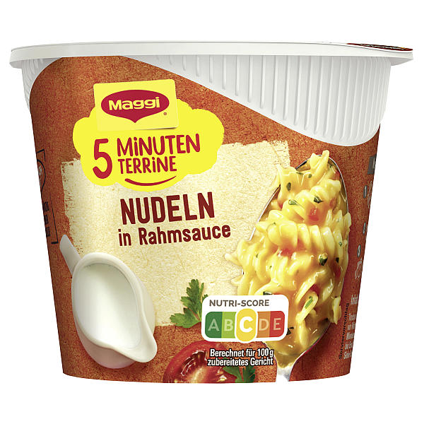 MAGGI 5 MINUTEN TERRINE NUDELN IN RAHMSAUCE 61G